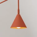 Lampa ścienna NOX ochra czerwona kinkiet SL.1701 SOLLUX LIGHTING