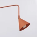 Lampa ścienna NOX ochra czerwona kinkiet SL.1701 SOLLUX LIGHTING