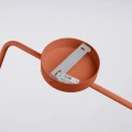 Lampa ścienna NOX ochra czerwona kinkiet SL.1701 SOLLUX LIGHTING