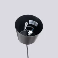 Lampa wisząca BILO czarna zwis SL.1703 SOLLUX LIGHTING