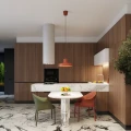 Lampa wisząca BILO ochra czerwona zwis SL.1706 SOLLUX LIGHTING
