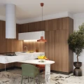 Lampa wisząca BILO ochra czerwona zwis SL.1706 SOLLUX LIGHTING
