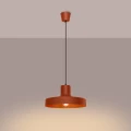 Lampa wisząca BILO ochra czerwona zwis SL.1706 SOLLUX LIGHTING