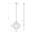 Lampa wisząca CARO zwis SL.1757 SOLLUX LIGHTING
