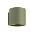 Lampa ścienna ORBIS beton zielona oliwka kinkiet SL.1839 SOLLUX LIGHTING