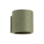 Lampa ścienna ORBIS beton zielona oliwka kinkiet SL.1839 SOLLUX LIGHTING