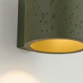 Lampa ścienna ORBIS beton zielona oliwka kinkiet SL.1839 SOLLUX LIGHTING