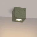 Lampa sufitowa QUAD beton zielona oliwka plafon SL.1845 SOLLUX LIGHTING