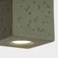 Lampa sufitowa QUAD beton zielona oliwka plafon SL.1845 SOLLUX LIGHTING