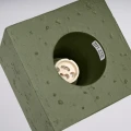 Lampa sufitowa QUAD beton zielona oliwka plafon SL.1845 SOLLUX LIGHTING