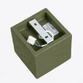 Lampa sufitowa QUAD beton zielona oliwka plafon SL.1845 SOLLUX LIGHTING