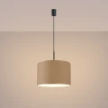Lampa wisząca NEVIA taupe zwis SL.1849 SOLLUX LIGHTING
