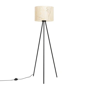 Lampa podłogowa NEVIA beżowy marmur lampa stojąca SL.1854 SOLLUX LIGHTING
