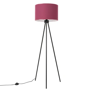Lampa podłogowa NEVIA burgund lampa stojąca SL.1856 SOLLUX LIGHTING