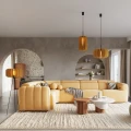 Lampa wisząca MULA 45 żółta zwis SL.1861 SOLLUX LIGHTING