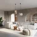 Lampa podłogowa MULA 45 beżowa lampa stojąca SL.1863 SOLLUX LIGHTING