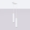 Lampa wisząca LAGOS 2P biała zwis SL.1868 SOLLUX LIGHTING
