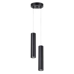 Lampa wisząca LAGOS 2P czarna zwis SL.1869 SOLLUX LIGHTING