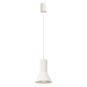 Lampa wisząca ESTRIA 1 beżowa zwis SL.1870 SOLLUX LIGHTING