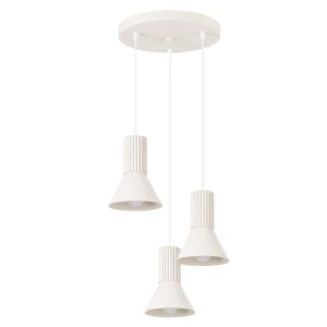 Lampa wisząca ESTRIA 3P beżowa zwis SL.1871 SOLLUX LIGHTING