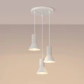 Lampa wisząca ESTRIA 3P beżowa zwis SL.1871 SOLLUX LIGHTING
