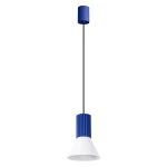 Lampa wisząca ESTRIA 1 biała/ultramaryna zwis SL.1874 SOLLUX LIGHTING