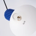Lampa wisząca ESTRIA 1 biała/ultramaryna zwis SL.1874 SOLLUX LIGHTING