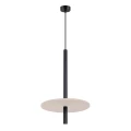 Lampa wisząca FELTRO 1 czarna/beżowa zwis SL.1879 SOLLUX LIGHTING