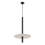 Lampa wisząca FELTRO 1 czarna/beżowa zwis SL.1879 SOLLUX LIGHTING