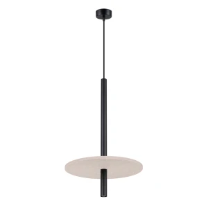 Lampa wisząca FELTRO 1 czarna/beżowa zwis SL.1879 SOLLUX LIGHTING