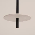 Lampa wisząca FELTRO 1 czarna/beżowa zwis SL.1879 SOLLUX LIGHTING