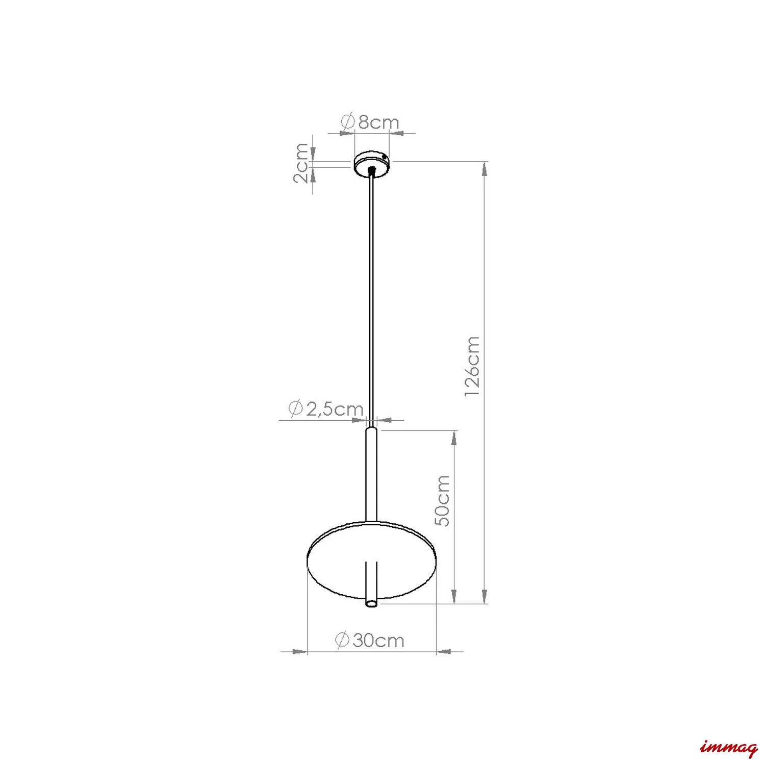 Lampa wisząca FELTRO 1 czarna/beżowa zwis SL.1879 SOLLUX LIGHTING - wymiary