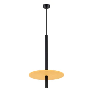 Lampa wisząca FELTRO 1 czarna/żółta zwis SL.1880 SOLLUX LIGHTING