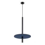 Lampa wisząca FELTRO 1 czarna/granatowa zwis SL.1881 SOLLUX LIGHTING