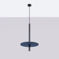 Lampa wisząca FELTRO 1 czarna/granatowa zwis SL.1881 SOLLUX LIGHTING