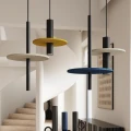 Lampa wisząca PELTA 1 czarna/beżowa zwis SL.1882 SOLLUX LIGHTING