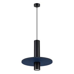 Lampa wisząca PELTA 1 czarna/granatowa zwis SL.1884 SOLLUX LIGHTING