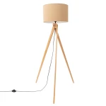 Lampa podłogowa NATT taupe lampa stojąca SL.1905 SOLLUX LIGHTING