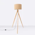 Lampa podłogowa NATT taupe lampa stojąca SL.1905 SOLLUX LIGHTING