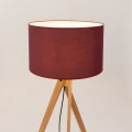 Lampa podłogowa NATT burgund lampa stojąca SL.1907 SOLLUX LIGHTING
