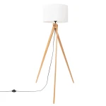 Lampa podłogowa NATT biała lampa stojąca SL.1908 SOLLUX LIGHTING