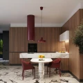 Lampa wisząca BILO burgund zwis SL.2052 SOLLUX LIGHTING