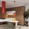 Lampa wisząca BILO czerwona zwis SL.2057 SOLLUX LIGHTING