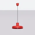 Lampa wisząca BILO czerwona zwis SL.2057 SOLLUX LIGHTING
