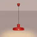 Lampa wisząca BILO czerwona zwis SL.2057 SOLLUX LIGHTING