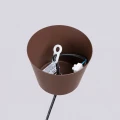Lampa wisząca BILO brązowa zwis SL.2058 SOLLUX LIGHTING