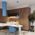 Lampa wisząca BILO błękitna zwis SL.2059 SOLLUX LIGHTING