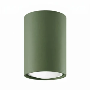 Lampa sufitowa LAGOS 10 zielona oliwka plafon SL.2071 SOLLUX LIGHTING