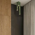 Lampa sufitowa LAGOS 10 zielona oliwka plafon SL.2071 SOLLUX LIGHTING