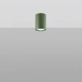 Lampa sufitowa LAGOS 10 zielona oliwka plafon SL.2071 SOLLUX LIGHTING